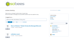 Desktop Screenshot of feedback.sobees.com